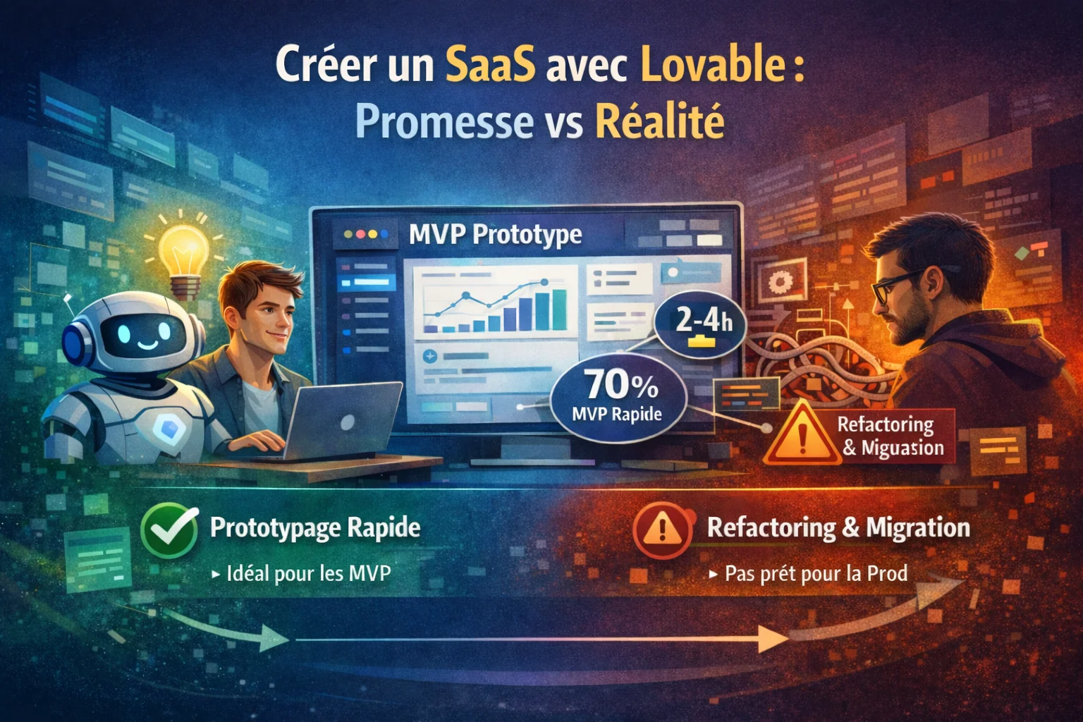 Créer un SaaS avec Lovable en 2026 : Promesses et Limites